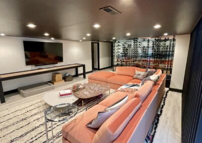 Basement & Living Room